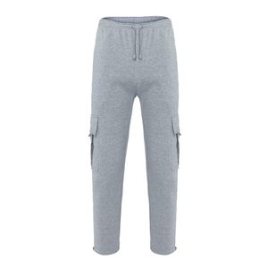 Outdoor Activities Sweatpants <b>Man</b> <b>Trouser</b> Workwear Slim Fit Mid Waist Drawstring Waist Pockets Casual Style <b>Trousers</b> - Product Image 3