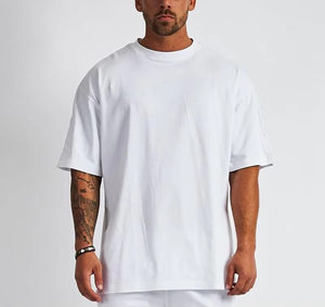 Camiseta Deportiva de Algodón 100% Premium para Mujer, Talla Grande, Holgada, con Hombros Caídos, Venta al Por Mayor - Product Image 5