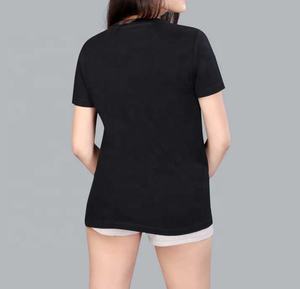 Camisetas personalizadas para mujer, camisetas de gimnasio al aire libre, informales, suaves, Color liso, blanco, venta al por mayor - Product Image 2