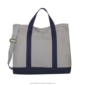 Bolsas de Lona Personalizadas de Fábrica para Exteriores, Bolsa de Compras Plegable Grande con Asas, Bolsa de Lona para Viajes, Bolsas de Lona para Estudiantes - Product Image 2