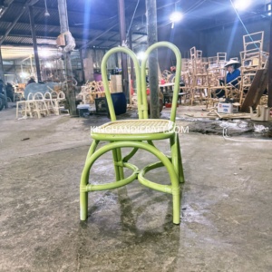 Sillas Infantiles de Mimbre Hechas a Mano para Fiestas, Venta al por Mayor, Muebles Infantiles de Mimbre Natural para Eventos, Proveedor de Fábrica OEM ODM - Product Image 5