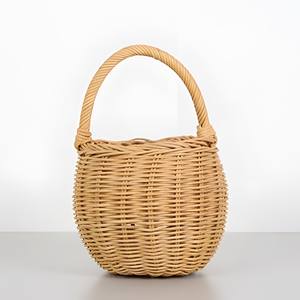Panier cadeau en rotin tressé à la main, meilleure qualité, en vente, paniers avec poignée pratique, prix le plus bas - Product Image 2