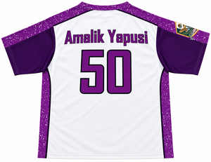 Maillot de football personnalisé à col ras du cou, sublimé, respirant, anti-humidité, séchage rapide, manches courtes, en polyester, uniforme d'équipe, vente en gros OEM - Product Image 1