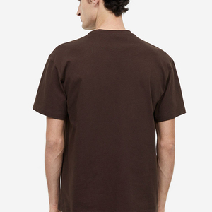 Hot Sales Men Running Quick Dry Comfortable Oversized Blank Windproof Polyester/Cotton Stand <b>Collar</b> <b>T</b>-<b>Shirt</b> Factory Direct - Product Image 5