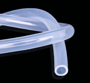 Tuyau en silicone souple de qualité alimentaire personnalisé pour la vente en gros, isolation basse tension, traitement de surface lisse - Product Image 1