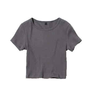 ผู้ผลิตจากปากีสถาน เสื้อครอปท็อปผู้หญิง ดีไซน์ล่าสุด แห้งเร็ว ระบายอากาศได้ดี ราคาสมเหตุสมผล รับผลิตแบบ OEM - Product Image 4