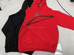 Sweats à capuche stylés en strass-Pullover Streetwear pour hommes et femmes, sweat-shirt à la mode scintillant pour les clubs, les concerts et les looks urbains - Product Image 4