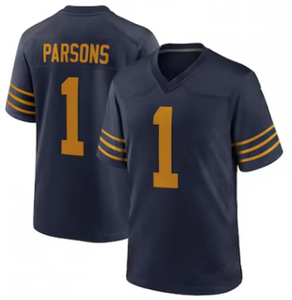 Custom American Football Jersey 10 <strong>Jordan</strong> Love 8 Josh Jacobs 11 Parsons 4 Favre Embroidered <strong>Green</strong> Bay Team Sports Uniforms Men - Product Image 3