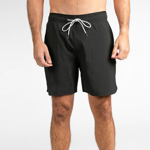 Pantalones Cortos Deportivos de Gimnasio de Alta Calidad al por Mayor, Elásticos en 4 Direcciones, de Poliéster y Spandex, con Forro Interior de Doble Capa para Hombre - Product Image 5