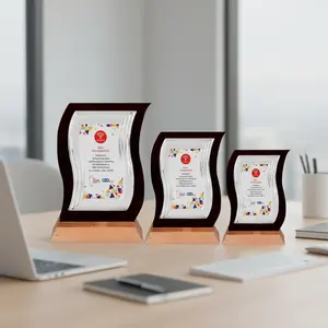 Trofeo de Diseño en Madera y Acrílico para Reconocimiento Corporativo, Logros, Apreciación y Eventos Empresariales Profesionales - Product Image 2