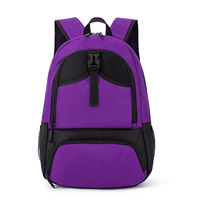 Mochila Deportiva Personalizada con Logotipo, Impermeable, con Cierre, Puerto USB, Correa de Hombro Arqueada Anti-Robo, Compartimento para Zapatos, para Balón y Portátil