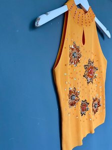 Bling Rhinestone Fringe Trim Costume Trimming Crafts Handmade Colorful Beaded Tassel for Fringe <b>Skirts</b> Women - Product Image 4