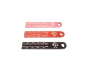 Premium Dental Aluminium Endodontic Ruler and <b>Measuring</b> <b>Gauge</b> High-Precision Dental Orthodontic Millimeter Scale - Product Image 3
