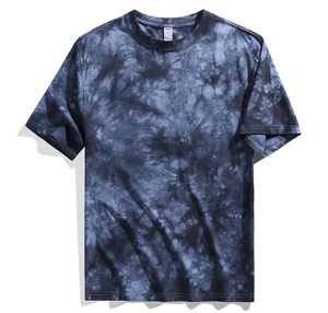 เสื้อยืดคอตตอน 100% แขนสั้น ลายมัดย้อม สไตล์วินเทจ คอกลม เสื้อผ้าผู้ชาย ไซส์ใหญ่ เสื้อเชิ้ตผู้ชาย มีสินค้าพร้อมส่ง - Product Image 4