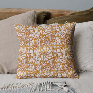 Abstract Geometric Hand Block Printed <b>Cushion</b> Cover Modern Minimalist Throw Pillow Wholesale Washable Printed Pillow Sham - Product Image 4