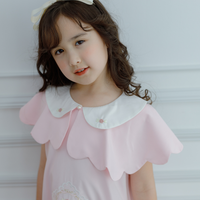 Mère, enfants et jouets Vêtements pour enfants Robes bébés filles Broderie Couleur personnalisée Rose Blanc Bleu 2 pièces Occasion Party-Chick