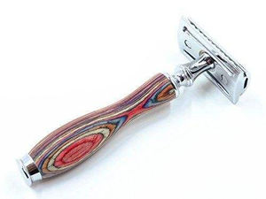 Rasoir de sécurité manuel à cinq lames pour homme, outil de rasage humide pour le visage et le corps, manche en acier inoxydable, instruments Kaamir - Product Image 5