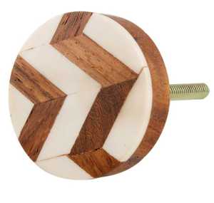 Wholesale Durable Wooden <b>Door</b> <b>Handles</b> Customized Size Furniture Fitting Hardware Smooth Finish Coastal Design Eco-Friendly for - Product Image 1