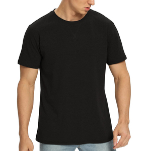 Nuevas Camisetas de Hombre con Cuello Redondo, 100% Algodón, Manga Corta, Logotipo Personalizado, Transpirables y de Secado Rápido - Product Image 2
