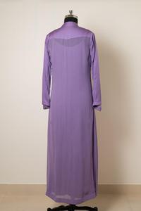 Robe Abaya longue pour femmes, col à revers, manches longues, élégante, décontractée et pour les occasions spéciales, disponible en différentes tailles - Product Image 4