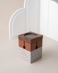 Mubkhar Bakhoor Burner,ที่เผาธูปไม้ทำมือสไตล์อาหรับหรูหราราคาขายส่ง - Product Image 5