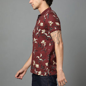Polo pour hommes personnalisé sous marque privée, 100 % coton, manches courtes, doux, respirant, uniforme, service OEM, jersey, lettrage - Product Image 4