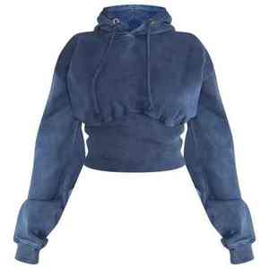 Conjunto de Sudadera Corta con Capucha y Pantalones de Chándal de Dos Piezas al por Mayor para Mujer, de Forro Polar Personalizado, Oversize, de Invierno, 100% Algodón con Estampado - Product Image 6