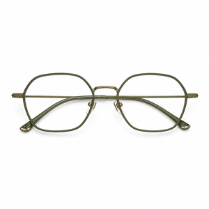 Lunettes photochromiques anti-lumière bleue UV420, monture ronde complète en titane léger, titane pur, sur mesure, RX, OEM, ODM - Product Image 1