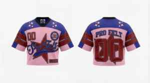 Camiseta de Diseño Personalizado con Logotipo, Impresión Digital, Cuello Redondo, Estilo Urbano Hip Hop, Felpa, 100% Algodón, Transpirable, Verano, Hombros Caídos - Product Image 5