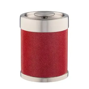 Seau à glace couleur cuivre, nouveau refroidisseur à vin en métal de luxe fait main, matériel de bar professionnel pour l'hôtellerie avec pelle à glace - Product Image 5