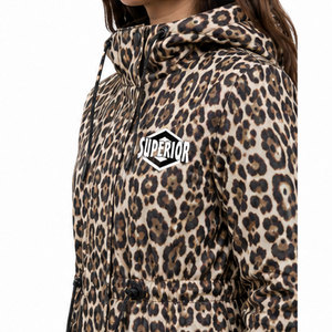 Women's Heavy Duty Hooded Parka <b>Coat</b> with Thick Thermal <b>Padding</b>, Water Repellent Fabric and Superior Windproof Performance - Product Image 3