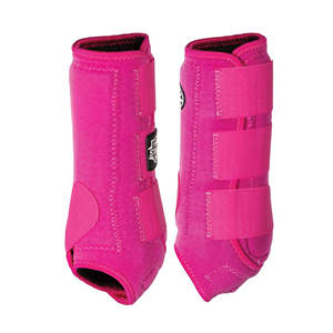Lot de 2 protections de jambes pour chevaux, accessoires équestres haut de gamme, néoprène, médecine sportive, bottes pour chevaux, bottes de sport, bottes médicales pour chevaux - Product Image 1