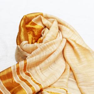 Écharpe à motif de mode pour femmes et couleur unie Grand carré 12% soie 88% écharpe de cou en coton - Product Image 1