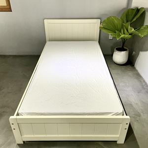 Modern Wooden <b>Platform</b> <b>Bed</b> <b>Frame</b> Minimalist Design Strong Slat Support Contemporary Spaces Saving Wood <b>Bed</b> - Product Image 1