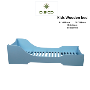 Cama Infantil Convertible Naranja de Madera Contrachapada de Pino Americano, Diseño Duradero y Seguro para Habitaciones Infantiles y Áreas de Juego - Product Image 6