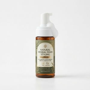 Proveedor de Malasia Ofrece Producto Personalizable OEM para Peinar el Cabello, Vegano, Orgánico, a Base de Hierbas, Libre de Crueldad Animal, con Protección Térmica, para el Cuidado de la Barba - Product Image 1