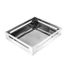 Premium High Grade Stainless Steel Perforated Kitchen <b>Basket</b> for Modular Cabinets <b>Storage</b> - Product Image 3