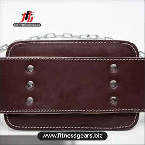Ceintures de musculation en cuir de vachette de haute qualité avec chaîne, logo personnalisé, équipement de gym pour hommes et femmes JUST FITNESS GEARS, respirantes - Product Image 6