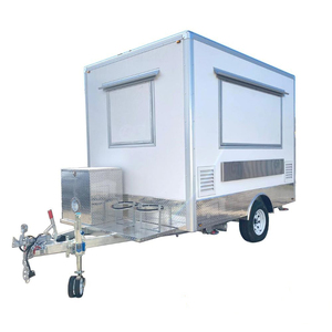 8x16 Commercial Food Van <b>Concession</b> Street Mobile Food Truck Cart Fast Food <b>Trailer</b> for Sale Europe Australia - Product Image 6