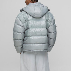 Chaqueta de Invierno para Hombre, Diseño Único, Lavable, Acolchada, con Capucha y Logotipo Frontal, Ligera, Transpirable, de Poliéster - Product Image 6