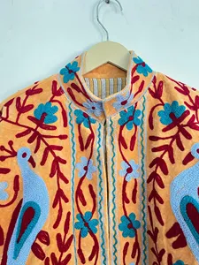 Premium Embroidered <b>Velvet</b> <b>Jacket</b> Statement Animal Motif Design High-Quality Artisanal <b>Women's</b> Outerwear - Product Image 4