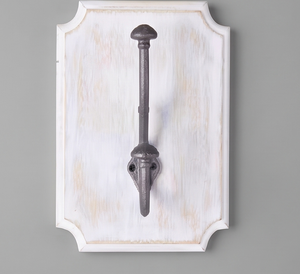 Finest Rustic Wall Mounted Metal <b>Hook</b> Single Heavy Duty <b>Coat</b> Rack For Clothing Storage Stylish Home <b>Decor</b> - Product Image 5