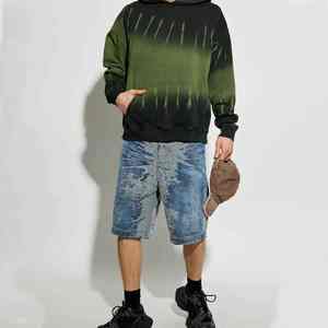 Shorts en jean slim déchirés pour homme, style cool et élégant, haute qualité, résistants aux plis, légers pour l'été, streetwear, fabriqués au Pakistan - Product Image 6