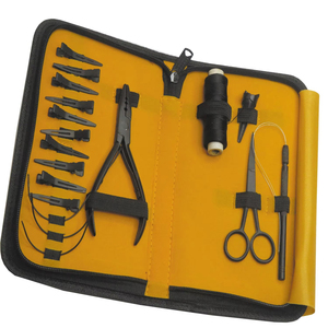 Kit d'extension de cheveux, ensemble d'outils en plastique noir pour l'installation et le retrait, style tendance - Product Image 5
