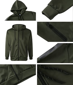 Conjunto Deportivo para Hombre con Sudadera con Capucha y Pantalones Largos, Transpirable, de Forro Polar, Ropa Deportiva Informal, Diseño Personalizado OEM 2026 - Product Image 4