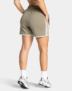 Shorts Deportivos para Mujer, Lisos con Rayas Laterales, Forro en Contraste, Logotipo Personalizado, Venta al Por Mayor, Tela Suave y Transpirable, Talla Grande, Alta Calidad - Product Image 2