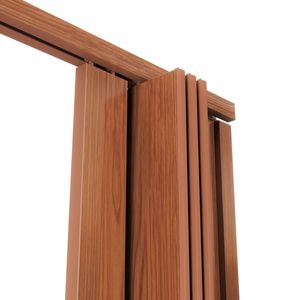 Puertas Plegables de Acordeón de Nogal de 48 Pulgadas, de Doble Pared, Resistentes y Plegables - Product Image 5
