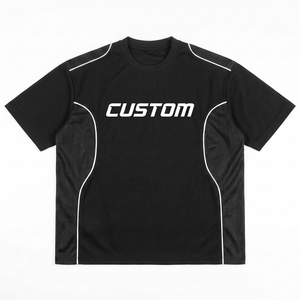เสื้อยืดกีฬา Ibex Custom Quick Dry Mesh Panel ผ้าฝ้าย 100% เนื้อนุ่ม ระบายอากาศได้ดี เหมาะสำหรับออกกำลังกาย น้ำหนักเบา สำหรับทุกเพศ - Product Image 1