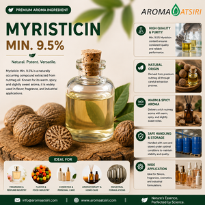 Huile essentielle de muscade indonésienne pure à 100 % de qualité supérieure (huile de muscade SUPER Myristicin Min.) 9,5 %) - Distillé à la vapeur, frais, chaud, épicé - Product Image 4