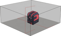 Nouveau niveau laser industriel professionnel pour la construction, faisceau croisé vert lumineux à large faisceau, auto-nivelant, précision laser 1,5 mm/5 m